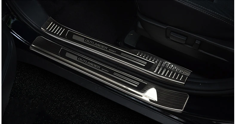 Для Mitsubishi Outlander 2013 2017 нержавеющая сталь Добро пожаловать педаль refires порога