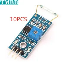 Новая модель 10 шт. датчик-Геркон модуль магнетронный модуль геркон магнитный переключатель управления