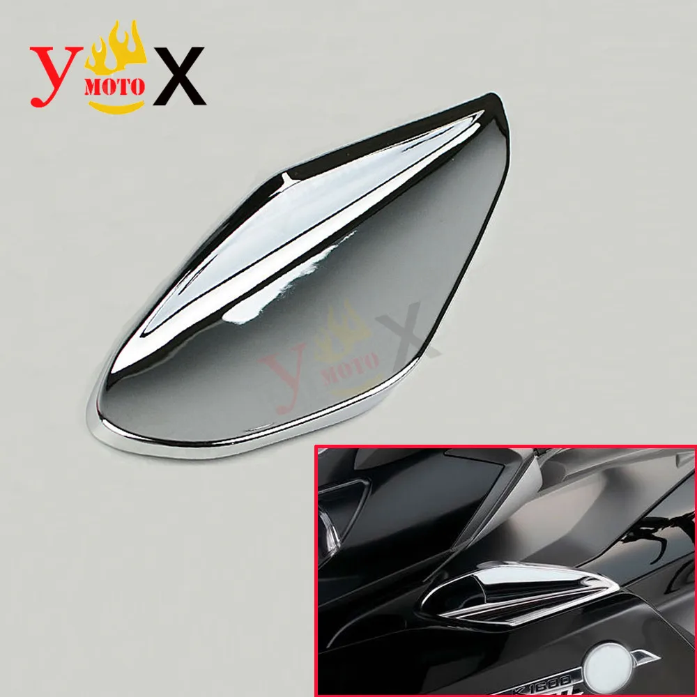 K1600GTL Motorcycle Left Chrome Fuel Tank Trim Cover Guard Protector