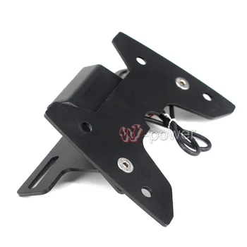 

For SUZUKI GSXR GSX-R 600 750 2008-2010 Motorcycle Fender Eliminator Registration Plate Bracket License Plate Holder LED Light