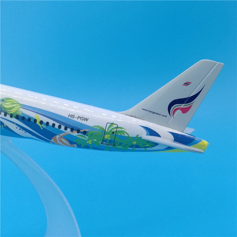 16 см 1: 400 Airbus A320 200 модель Таиланд banhou Fish airways airlines W базовый сплав самолет