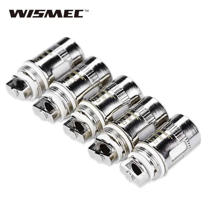 5 шт. WISMEC Тройная головка для Amor Mini/Vicino/Reux Mini/Elabo танк распылитель 0.2ohm Ecig Vape катушки испаритель аксессуар