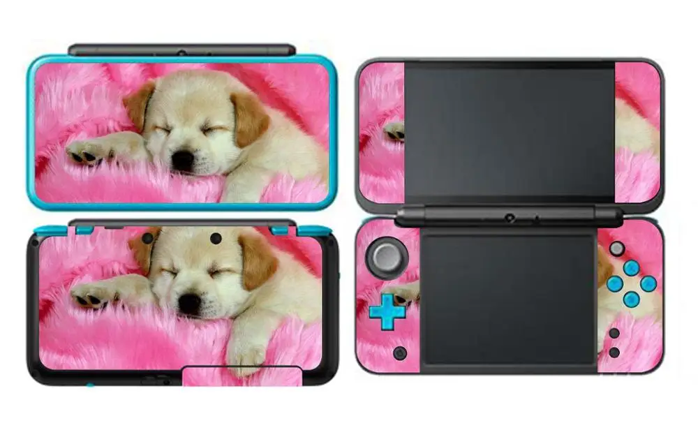 Милые животные виниловая кожа Наклейка протектор для nintendo NEW 2DS XL LL Скины Наклейка s - Цвет: 237