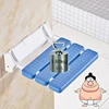 ABS+Aluminum Shower Seat Spacing Saving Wall mounted Relaxation Folding Bath Chair Waiting Wall Chair ► Photo 2/6