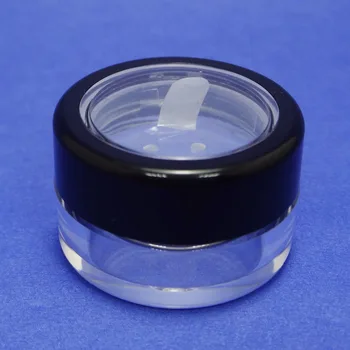 

2017 Hot Sale Plastic Window Lid 80 pcs with Sifter and Seal Sticker Translucent Loose Powder Packing Jars(AY81(5)(W)SST=80pcs)