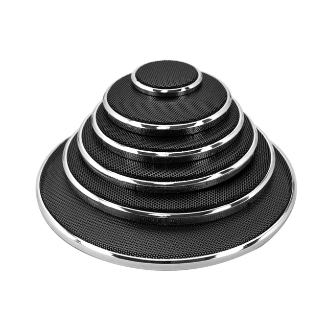 AIYIMA 2Pcs Audio Speakers Protective Cover 1/2/3/4/5/6.5 Inch Protective Mesh Net Grille DIY For Home Theater