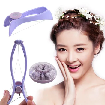 Mini Facial Hair Remover - Spring Threading Epilator -  Face Defeatherer - Hair Removal - DIY Makeup Beauty Tool for Cheeks and Eyebrows 2
