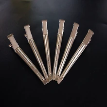 10 шт. заколки для волос головные уборы из нержавеющей парикмахерские зажимы зажим парикмахерские шпильки аксессуары для волос ручной работы Инструменты для укладки волос