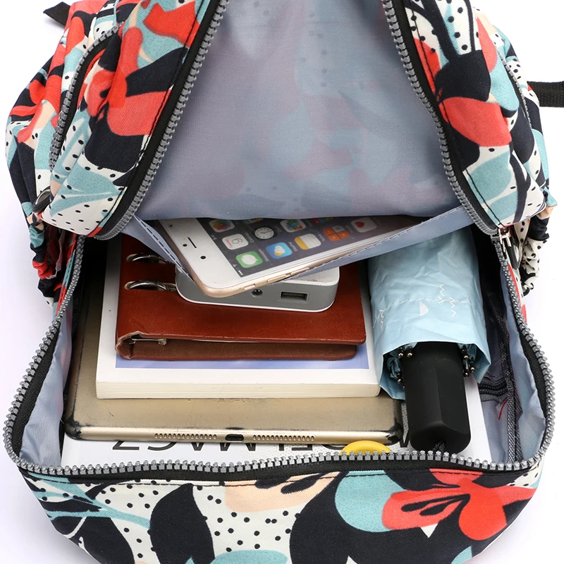 Fashion Small Backpack Mini Casual Women Nylon Backpack for Teenage Girls Bolsa Mochila Feminina Waterproof Women Bagpack Fashion Small Backpack Mini Casual Women Nylon Backpack for Teenage Girls Bolsa Mochila Feminina Waterproof Women Bagpack