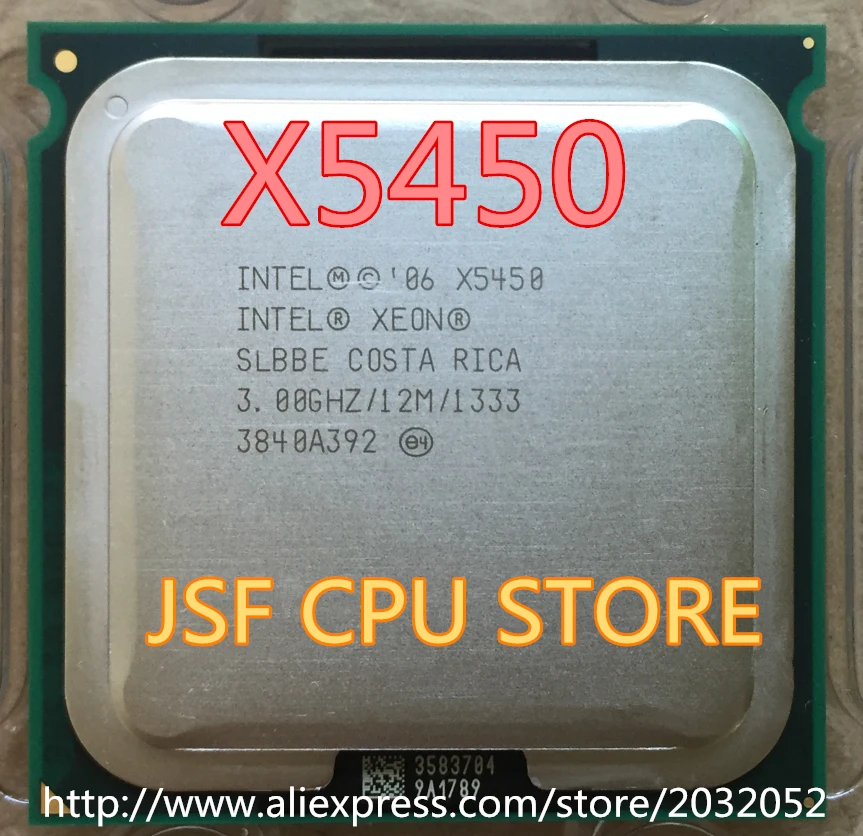 intel Xeon X5450 3,0 ГГц/12 м/1333 процессор близко к LGA771 Core 2 Quad Q9650 Процессор(дайте две 771 до 775 адаптеры