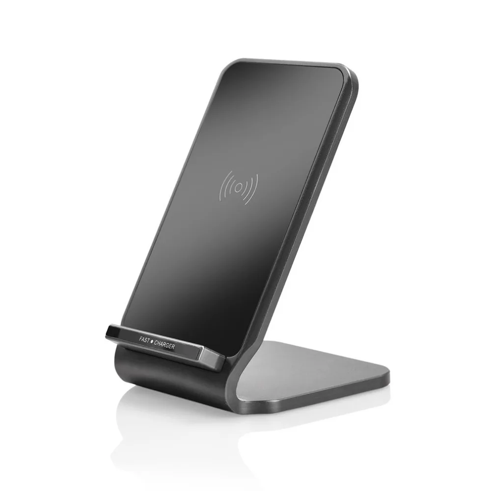 

N11 Universal Qi Wireless Quick Charger Portable Desktop mobile phone Stand Charger Fast Charging for Iphone X 6 6s 7 8plus