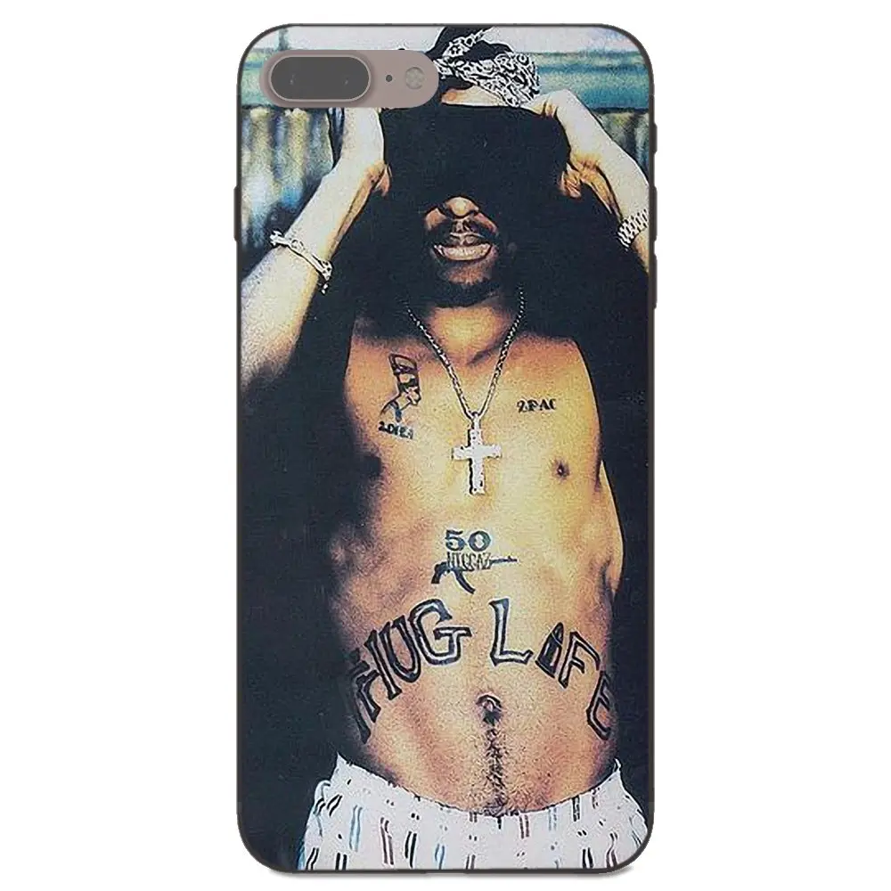 Для Huawei Honor Enjoy Mate Note 6s 8 9 10 20 Lite Play Pro P smart TPU сумочки для аксессуаров Tupac Shakur