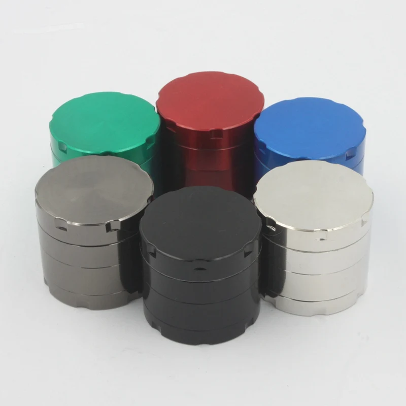 

New 4 Layer Broken Smoke Grinder Metal Tobacco Grinder Smoking Pipe Herb Grinders Weed Sigaretten Maker Moledor De Hierba
