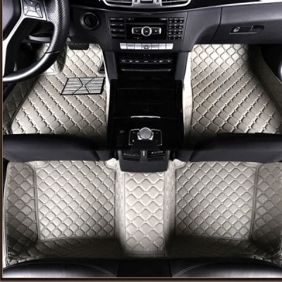 

SUNNY FOX car floor mats for Hyundai Verna Accent Solaris Tucson ix35 Santa Fe foot case rugs full cover car styling liners