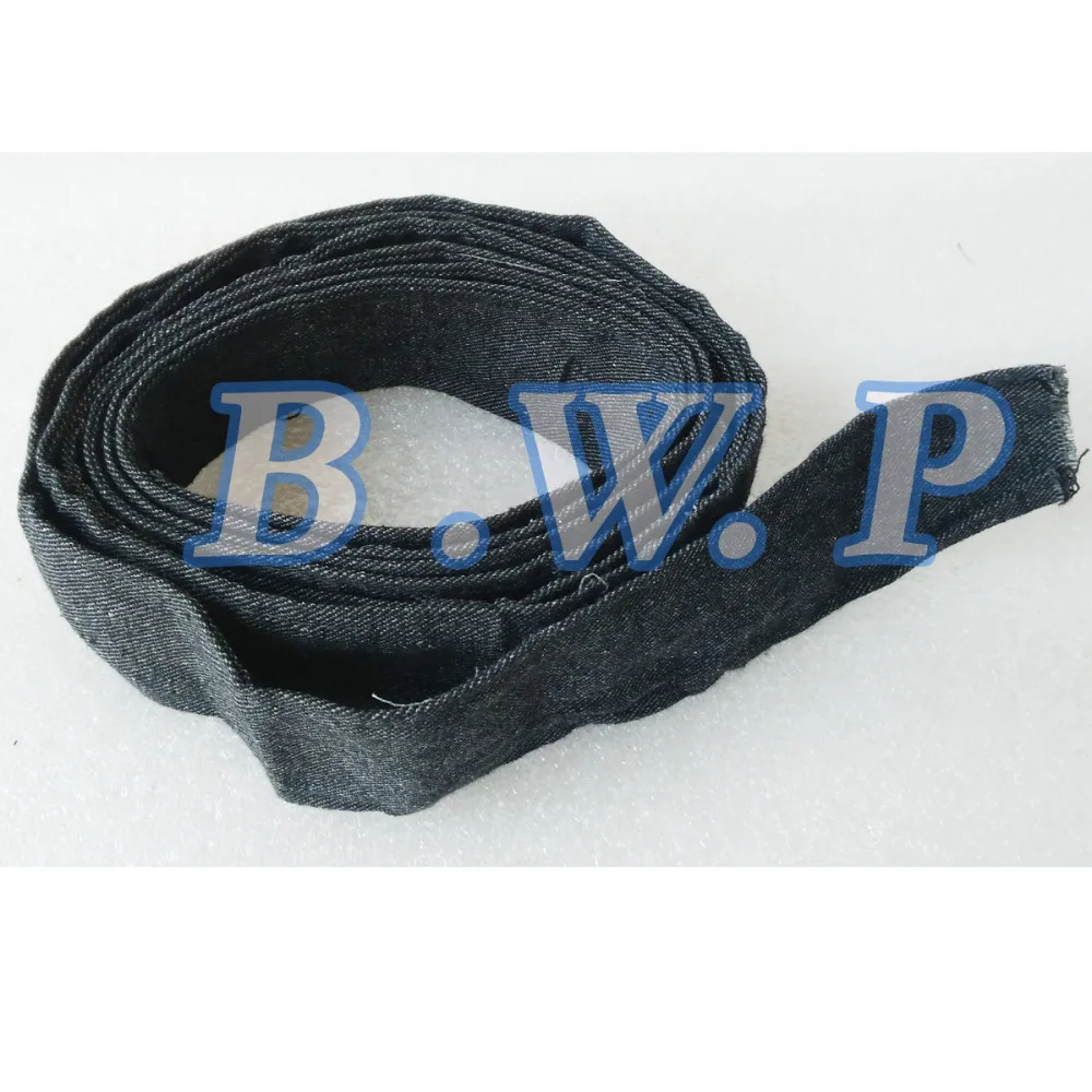 

1PC TIG Torch Cable Cover Cowboy Jeans Cloth 3.8M In Length x 5CM In Width With Free Plastic Ribbons