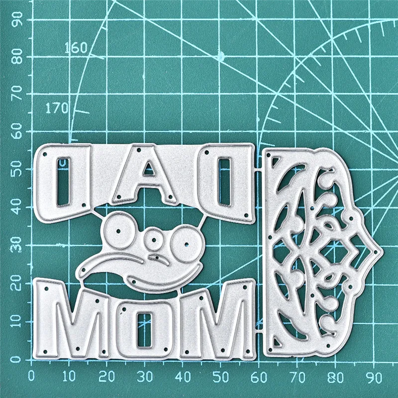 

Eastshape Letter Lace frame Metal Cutting Dies Scrapbooking for Card Making DIY Embossing Cuts New Craft Die Basic Die