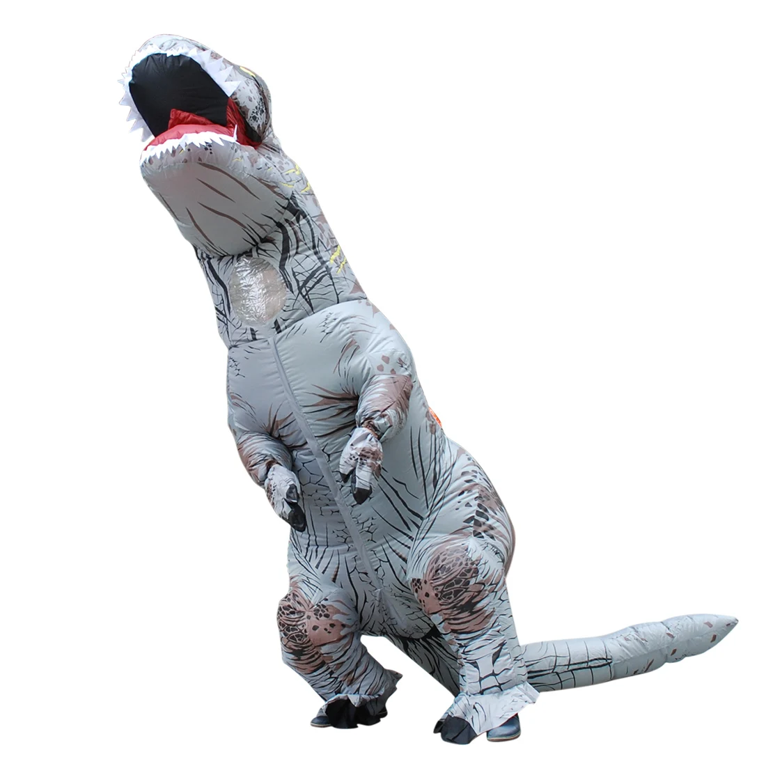 

Sexy Woman Cosplay Inflatable Dinosaur Costume - Fan Operated Adult Kids Size Halloween Animal Costumes Dino Rider T-Rex