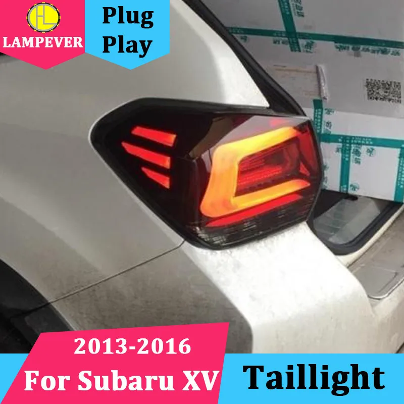 Автомобильный задний фонарь для Subaru XV 2013 2014 2015 2016 светодиодный крышка багажника