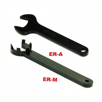 

CNC engraving machine ER nut collet spanner wrench 2PCS A M type ER11 ER16 ER20 wood router hand tools