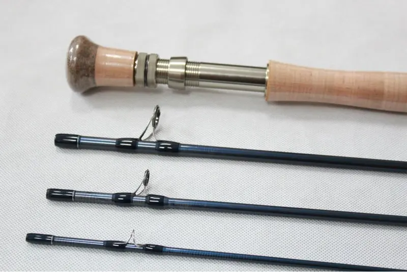 9pcs per lot UD82 blank saltwater fly rod/9ft length/8wt/4sections/blue