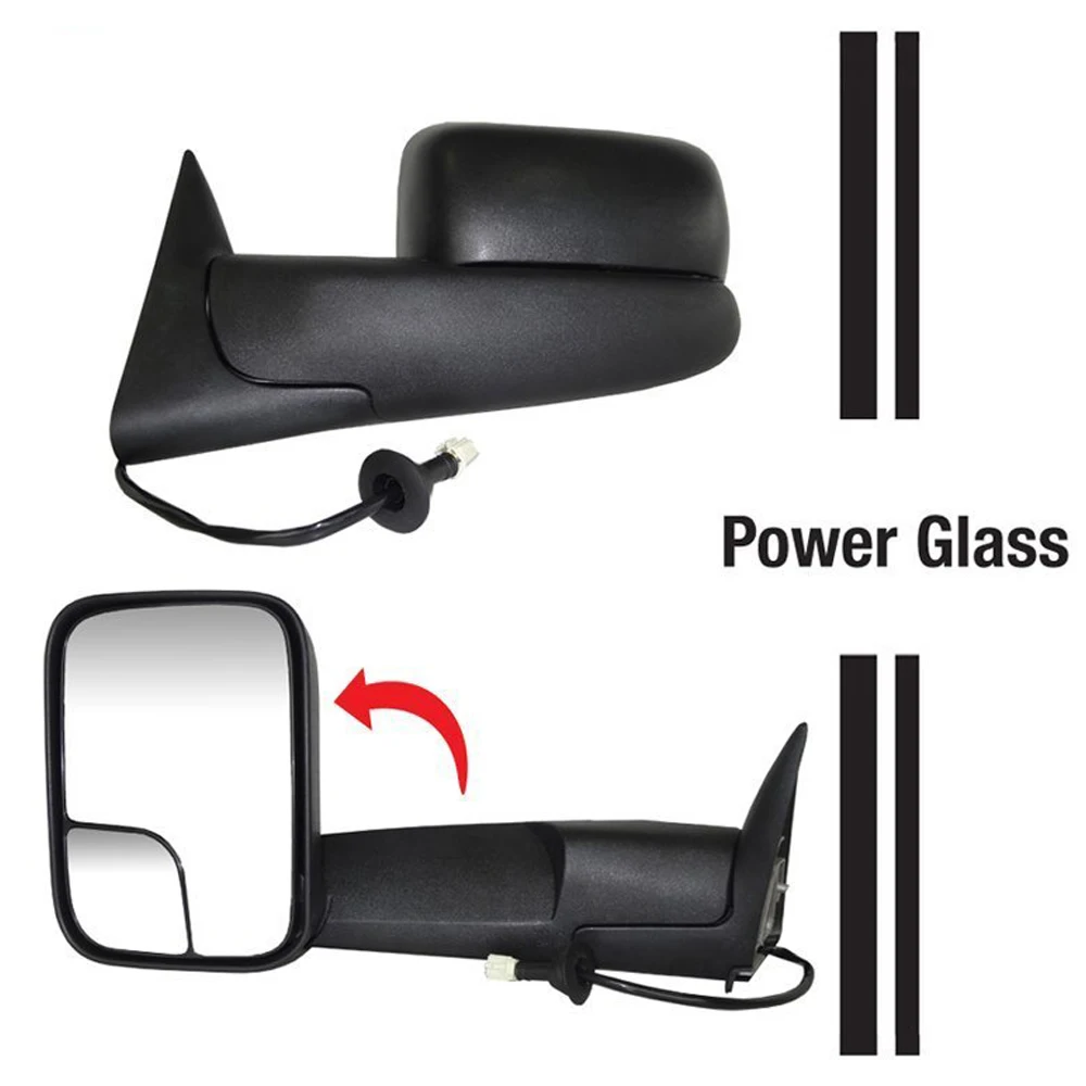 Телескопическое зеркало с электроподогревом для Dodge Ram 1998 2001 1500/1998 2002|mirror system|telescope