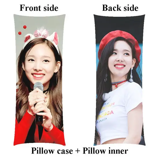 picture KPOP Корея дважды длинная подушка Lim Na Yeon Yoo JungYeon Момо сана Мина Ким дахюн подушки для тела включают внутренний индивидуальный заказ - Цвет: picture