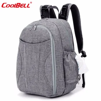 

Baby Diaper Bag Backpack Waterproof Large Capacity Nappy Bag With Changing Pad and Insulated Bag High Quality Mummy Bag