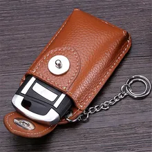 BYCOBECY Real Genuine Leather Car Key Holder Mini Key Wallet Men Key Housekeeper BYCOBECY Real Genuine Leather Car Key Holder Mini Key Wallet Men Key Housekeeper