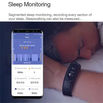 

HIPERDEAL Electronics Smart Watches wrist Bluetooth Smart Watch Blood Pressure Date Heart Rate Monitor Wristband Earband jan4