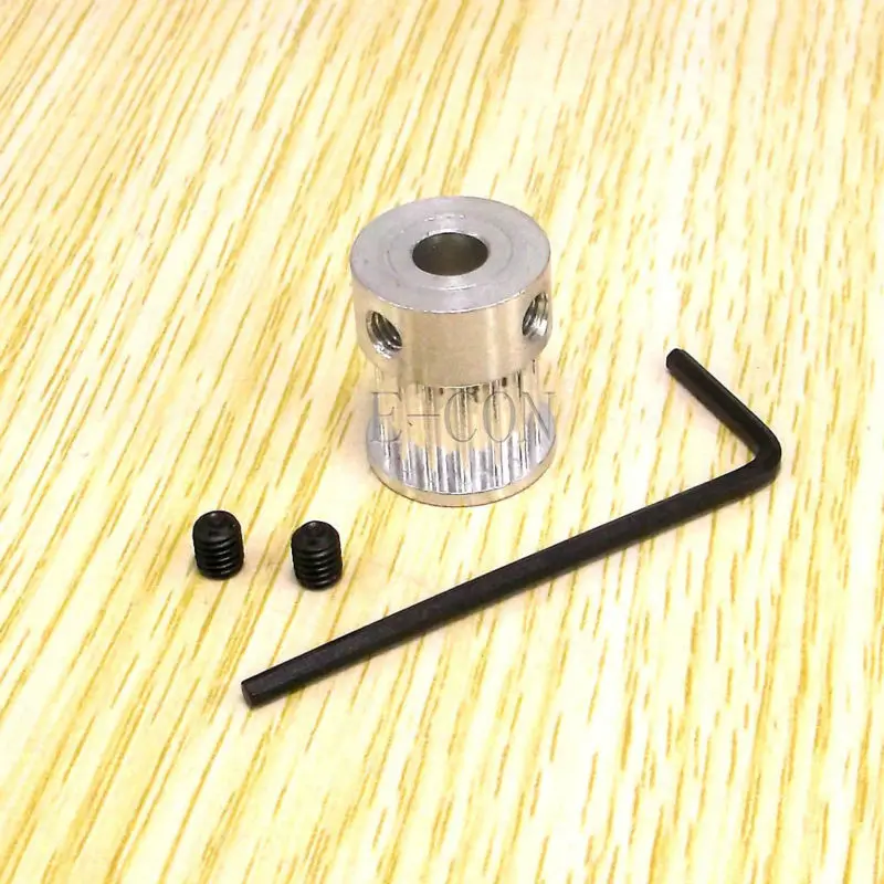 

5pcs/lotHTD3M Timing Pulley 15 teeth synchronization Alumium Bore 6.35mm teeth width 11mm for stepper motor Free shipping