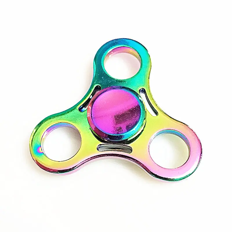 

050 high quality Fidget Spinner Metal Rainbow Dragon Hand Finger Spinners Autism ADHD Focus Anxiety Relief Stress