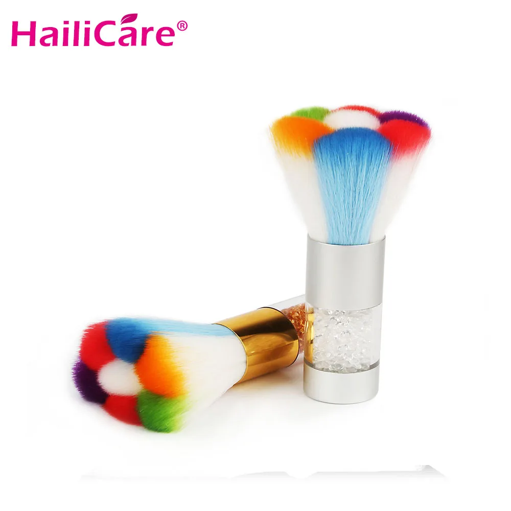 Colorful Nail Dust Brushes Pedicure Art Manicure Tools Dust Remover