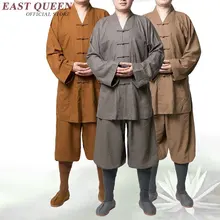 Одеяния буддийских монахов мужчин буддийский монах одежда кунг-фу шаолин монашеские одежды KK811 Y
