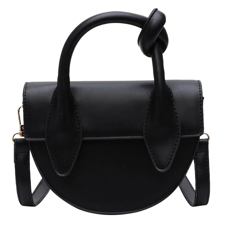 

2019 Women Bag Tote Bag Crossbody Bags For Women Designer Handbags High Quality Simple Single Shoulder Pu Solid Versatile Saddle