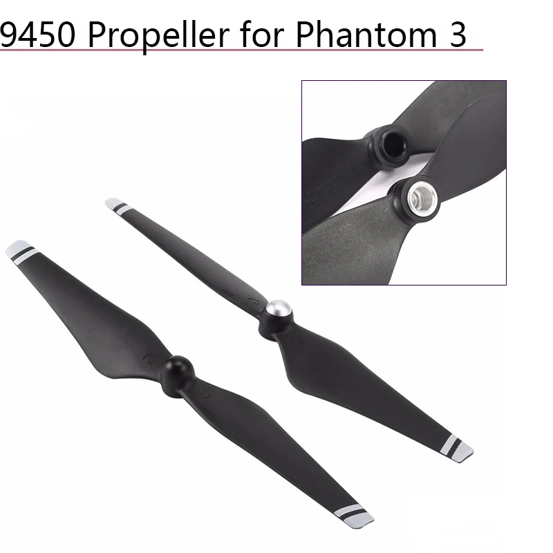 2pcs 9450 Propeller for DJI Phantom 3 Camera Drone Quadcopter Self Locking Props Blades CW CCW Paddles Accessories Spare Parts