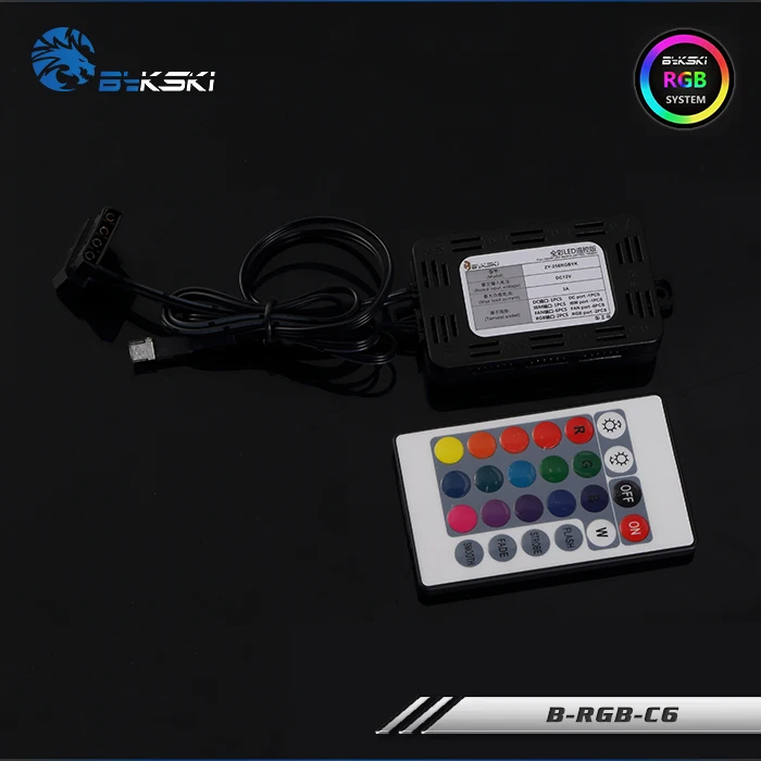 

Bykski B-RGB-C8 RGB(12v 4pin) System Lighting Controller 8+4 Interfaces For Bykski's All RGB System Lighting