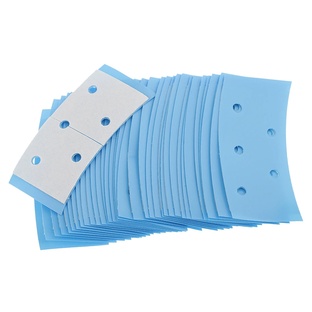 Bulk Lot of 36pcs Mini High Quality Double Sides Hair System Tape Adhesive Ultra Strong Hold Blue Color