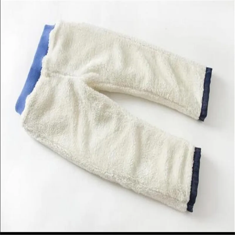 Goede Jongens Kind Jeans 3 4 Winter Lange Broek 5 Plus Fluwelen Verdikking 6 Thermische Katoenen Broek 7 8 Jongen Taille rechte Jeans Voorjaar