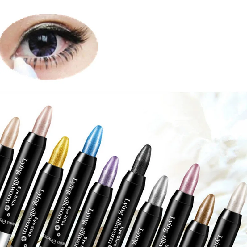 2017 Fashion Silk pencils decorated with high light eye shadow pen