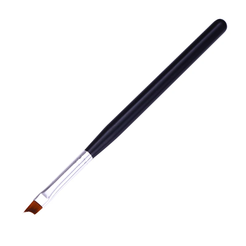 1 шт французские наконечники, кисть для ногтей, УФ-гель, ручка для рисования, черная матовая акриловая ручка, маникюрный набор, инструмент для дизайна ногтей