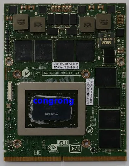 Графическая карта GTX675M GTX 675M 2G N13E-GS1-A1 MXM для M17X M18X M15X видеокарта дисплея |