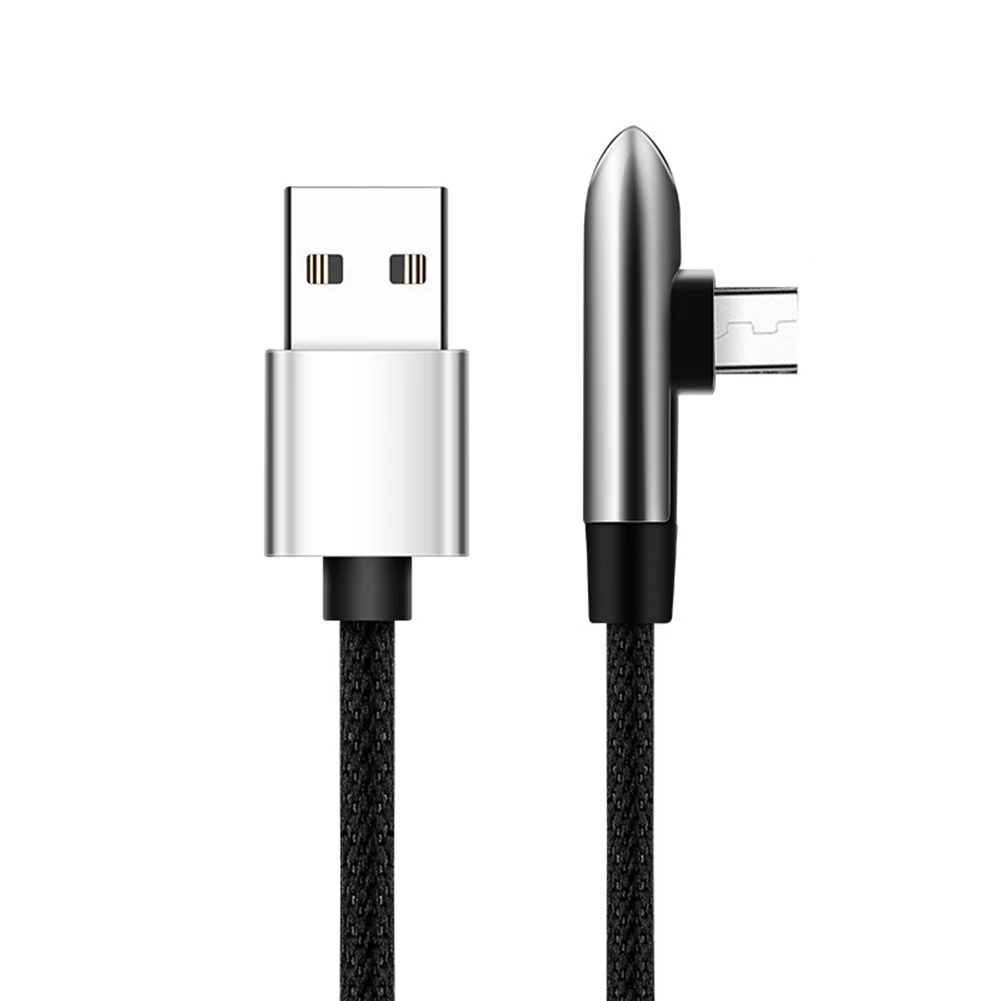 

Mobile Phone Fast Charging USB Charger Cable for 1.2M zinc alloy elbow Android interface data cable