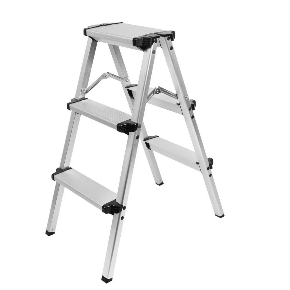 Selens Alumínio Construction Studio Step Ladder Altura 120kg 265lb 80cm Working Load Capacidade Photo Studio Fotografia Acessórios