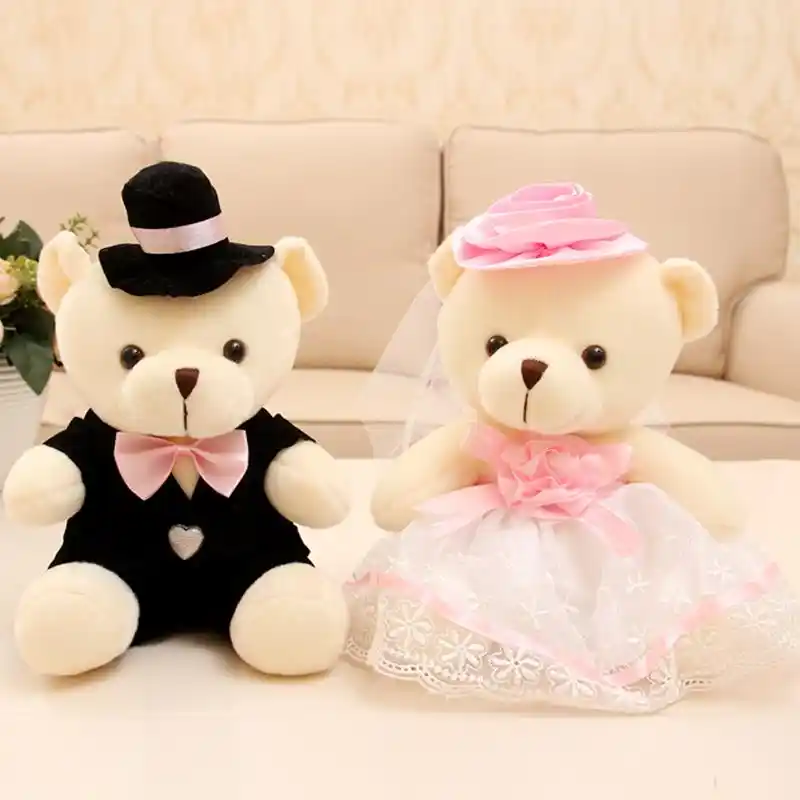 teddy and doll