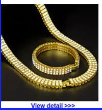 Ожерелье в елочку мужское гальванизированное колье стиле хип