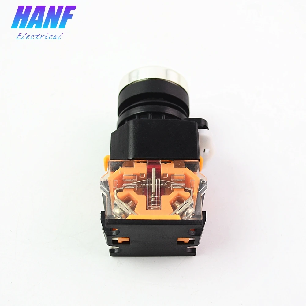 1 шт. 22 мм 1NO1NC 10A 400 В Пластиковый Кнопочный Переключатель самоблокирующийся 4