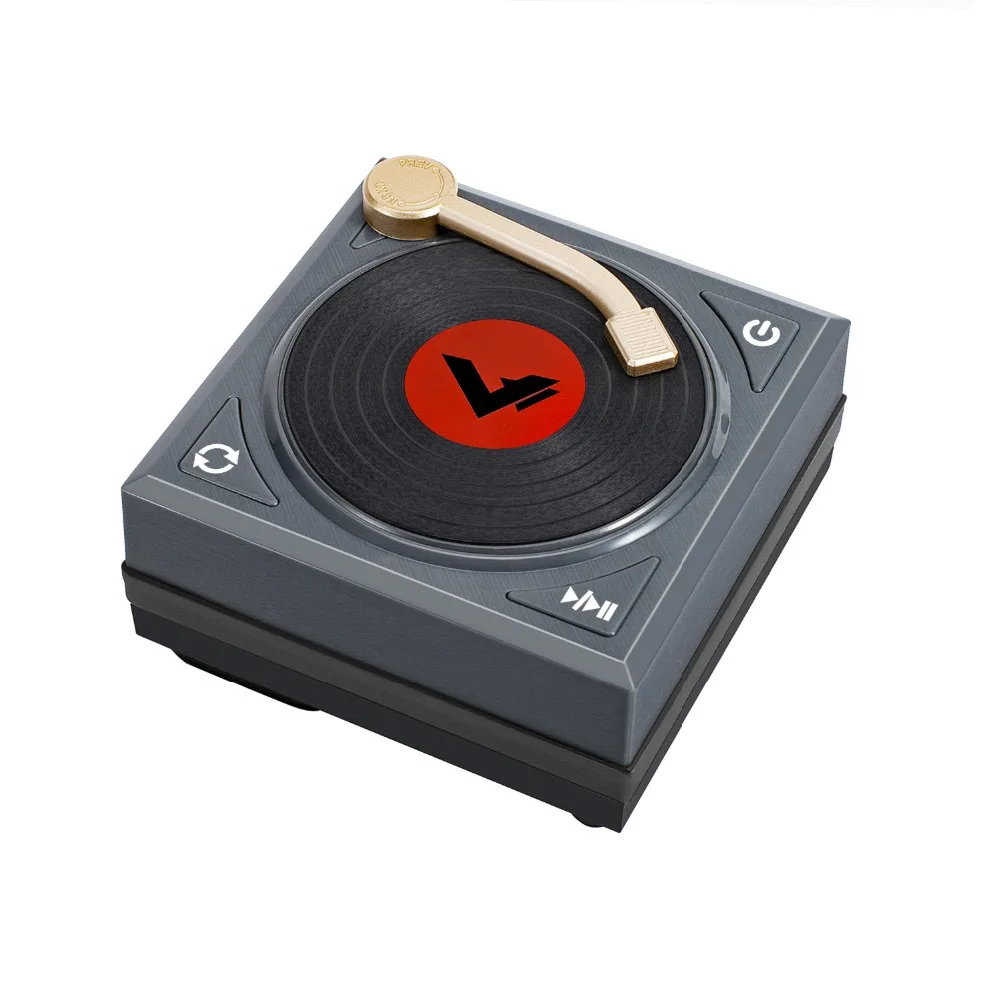 

Retro Phonograph Shape Wireless Bluetooth Speaker for MP3 Music Player Support FM Radio TF Card USB Disk Hands-free Call Speaker