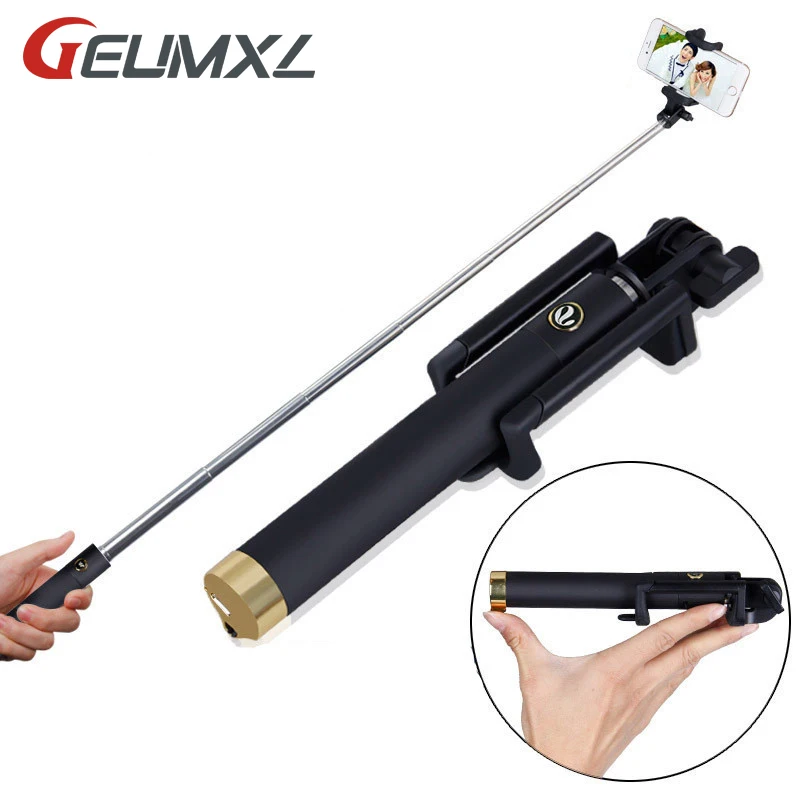 

Extendable Handheld Mobile Phone Monopod Camera Tripod Phone Holder self-timer Selfie Stick for iPhone Samsung HUAWEI XIAOMI