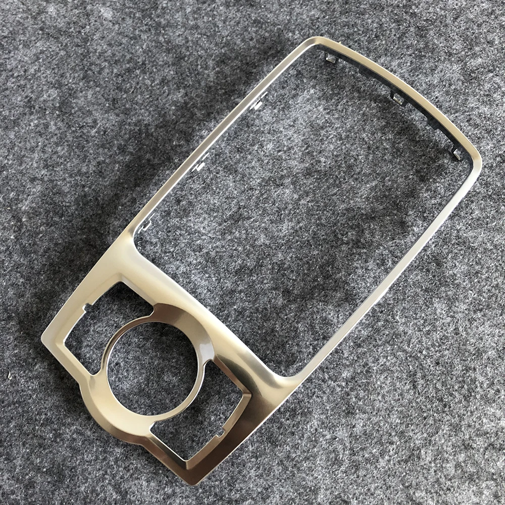 

For Audi A6 C6 AVANT Allroad Quattro Silver Chrome MMI Shift Knob RETAINING Frame Paneltrim Box 4F0 864 260 A Decorative Frame