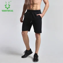 Мужские хлопковые шорты для бега, дышащие, для фитнеса, тренировок, активного отдыха, спортивные шорты длиной до колен с карманом на молнии